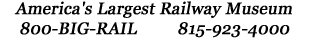 800-BIG-RAIL  or  815-923-4000