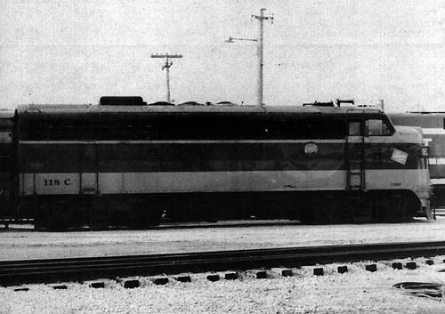 Side View of the Milwaukee Road 118C